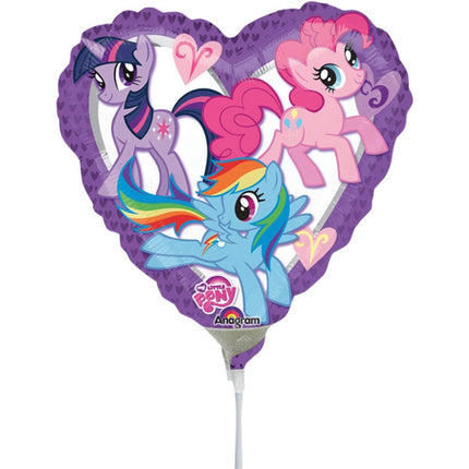 My Little Pony Folie Ballon hart Mini23cm van Anagram koop je bij Partywinkel