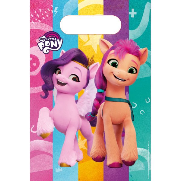 My Little Pony Papier Uitdeelzakjes 8st van Riethmueller koop je bij Partywinkel