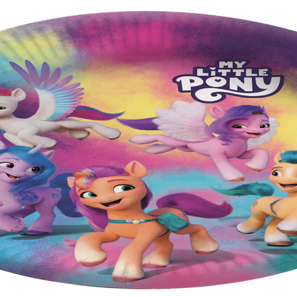 Assiettes My Little Pony 23 cm, lot de 8