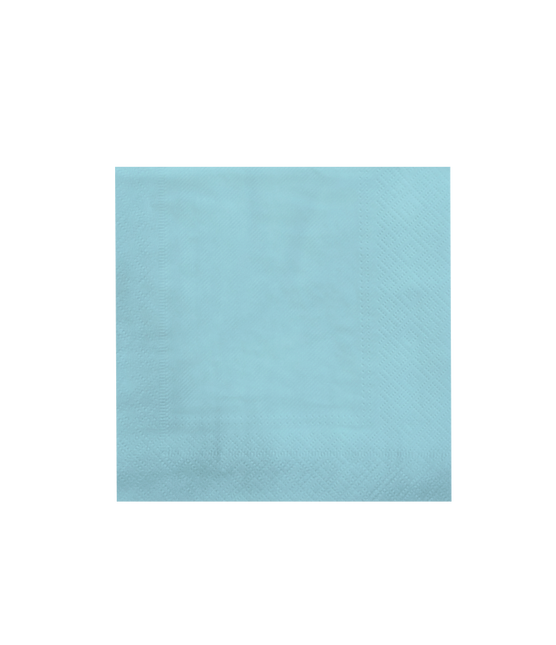 Serviettes de table - Bleu pastel