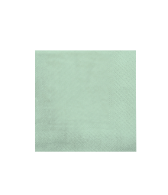 Serviettes - Vert pastel