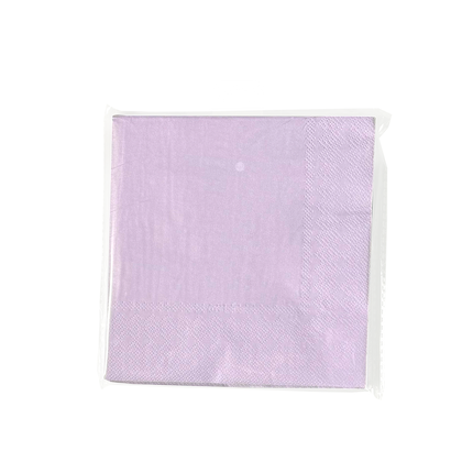 Serviettes de table - violet pastel