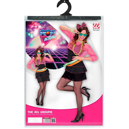 Neon 80S Kostuum Dames 4 delig - Partywinkel - 8003558989010