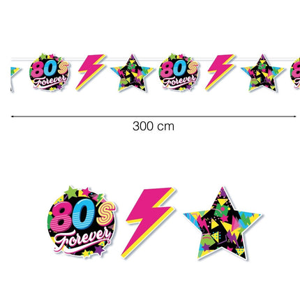 Neon 80S Slinger 3m van Fiestas Guirca koop je bij Partywinkel