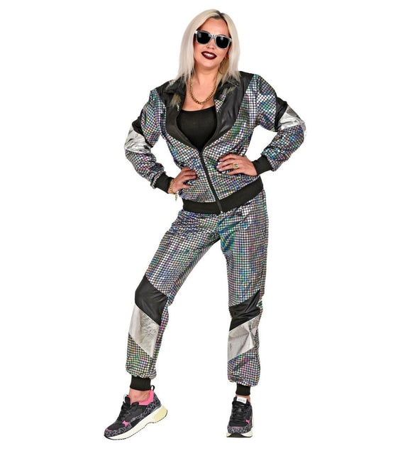 Neon 80S Trainingspak Fout Reflecterend van Widmann koop je bij Partywinkel