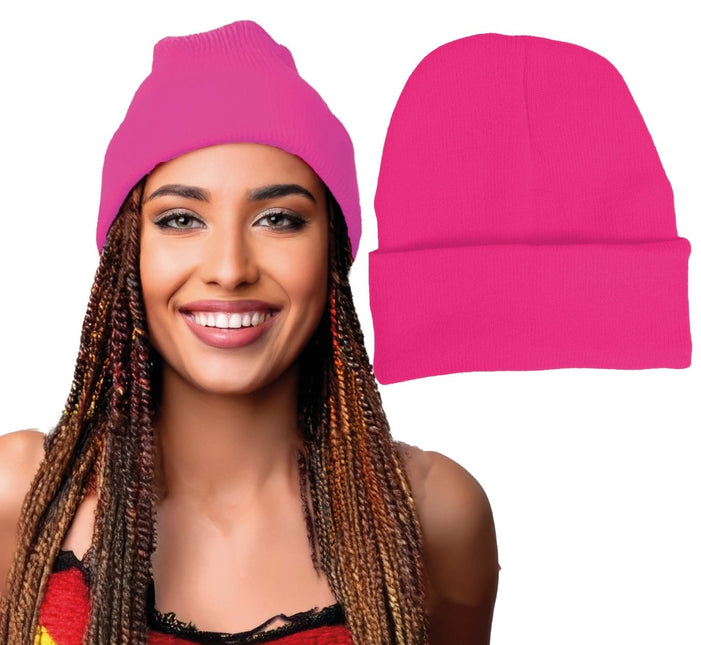 Neon muts roze van Fiestas Guirca koop je bij Partywinkel