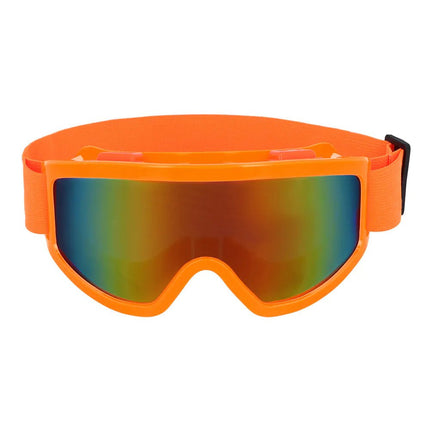 Neon Oranje Skibril - Partywinkel - 8712026027054