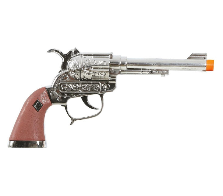 Nep Geweer Revolver Cowboy 25cm van Fiestas Guirca koop je bij Partywinkel