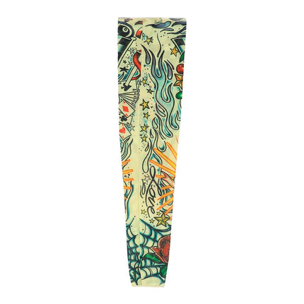 Nep Tattoo Mouw Doodshoofd van Boland koop je bij Partywinkel