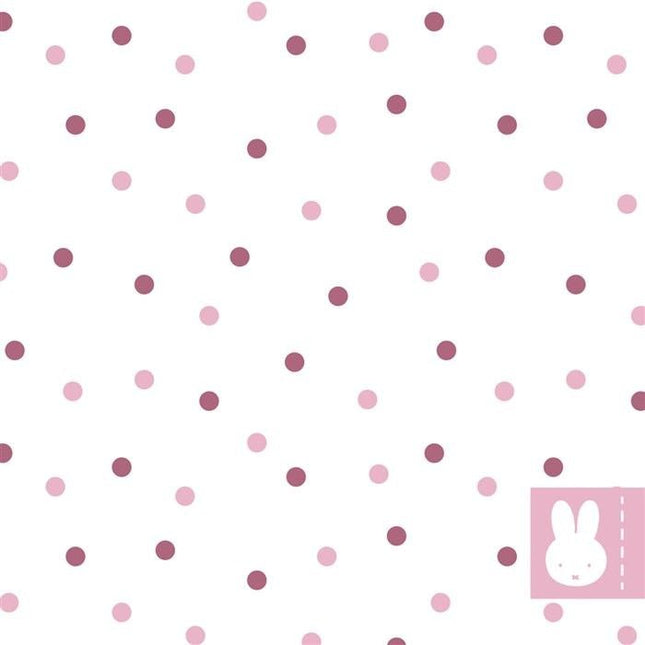 Nijntje Servetten Lichtroze 25cm 20st van Haza Witbaard koop je bij Partywinkel