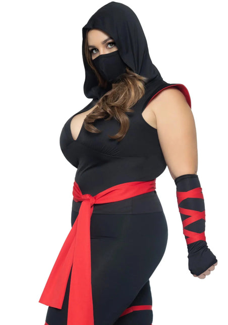 Ninja Jumpsuit Dames Leg Avenue van Leg Avenue koop je bij Partywinkel