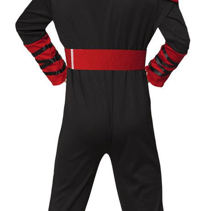 Ninja Pak Kind Rood 3/4 jaar van Boland koop je bij Partywinkel