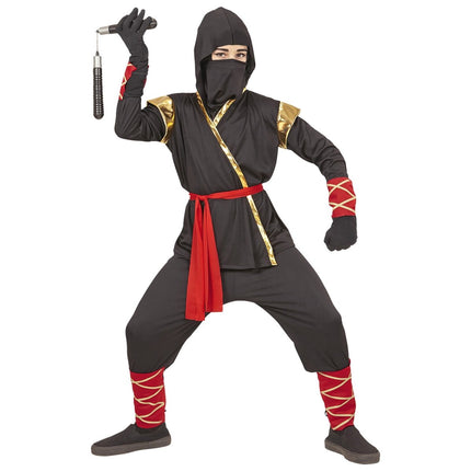Ninja Pak Zwart Jongen van Widmann koop je bij Partywinkel