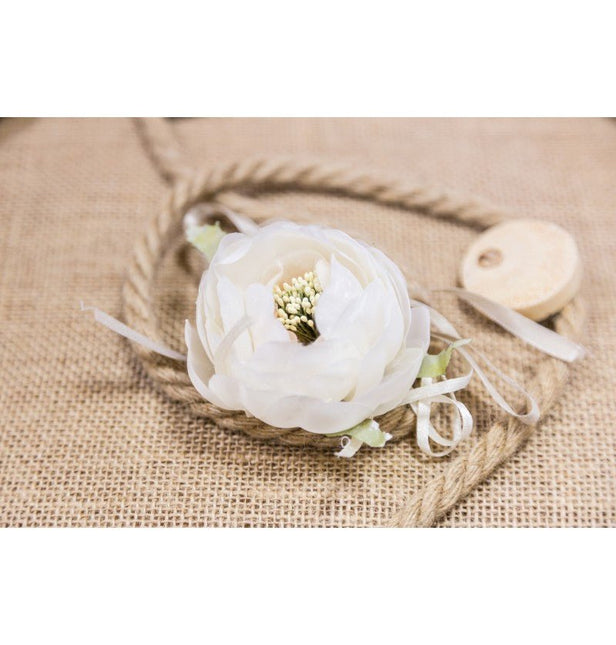 Nude Tafelloper Jute 10m van CHAKS koop je bij Partywinkel