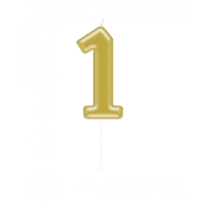 Nombre de bougies d'or - 1