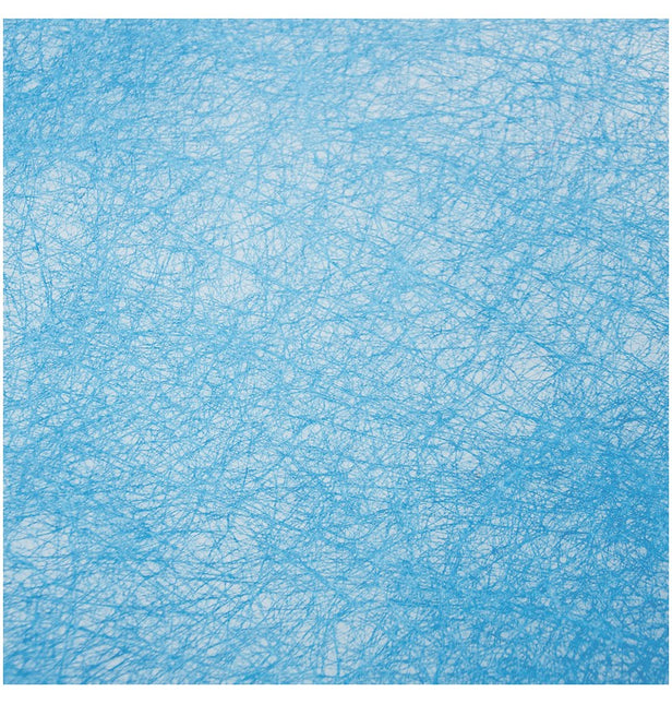 Chemin de table bleu clair 10m