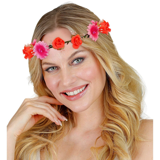 Oktoberfest Hoofdband Bloemen van Widmann koop je bij Partywinkel