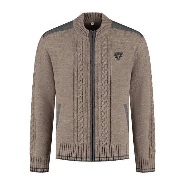 Oktoberfest Vest Bruin van Haus Huberts koop je bij Partywinkel