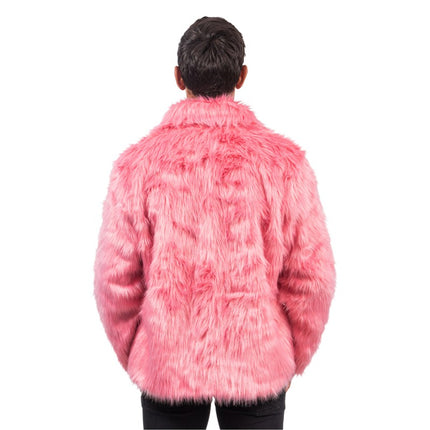 Manteau de fausse fourrure Old Pink - Unisexe