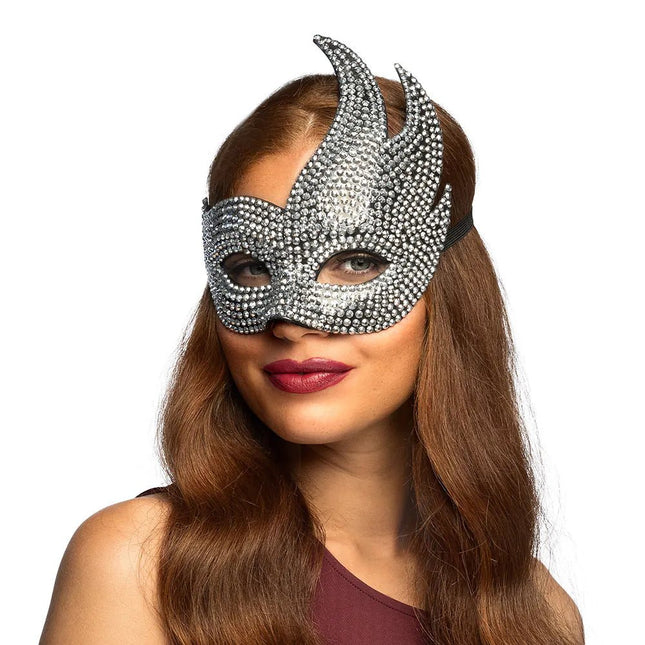 Oogmasker Rhinestone diva van Boland koop je bij Partywinkel