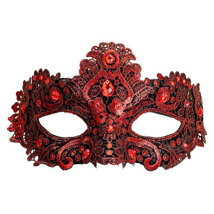 Oogmasker Theater Rood van Widmann koop je bij Partywinkel