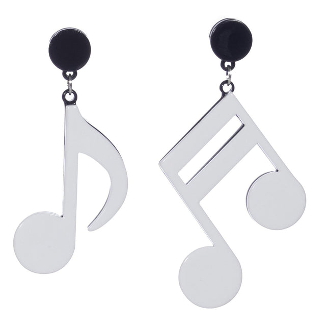 Oorbellen muzieknoot - Partywinkel - 8720059065141