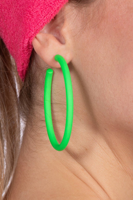 Oorringen neon - Partywinkel - 8720059064984