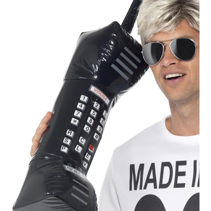 Opblaasbaar Mobiele Telefoon 76cm van Smiffys koop je bij Partywinkel