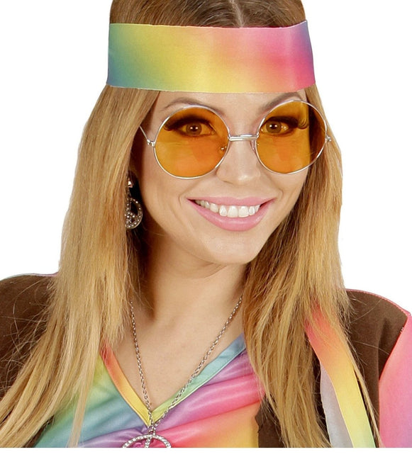 Oranje Bril 70'S van Widmann koop je bij Partywinkel