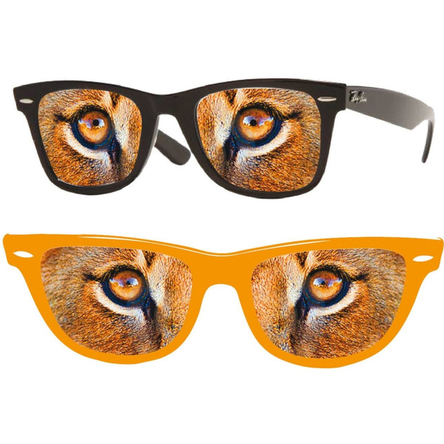 Oranje Bril Leeuwenogen - Partywinkel - 8714572309011