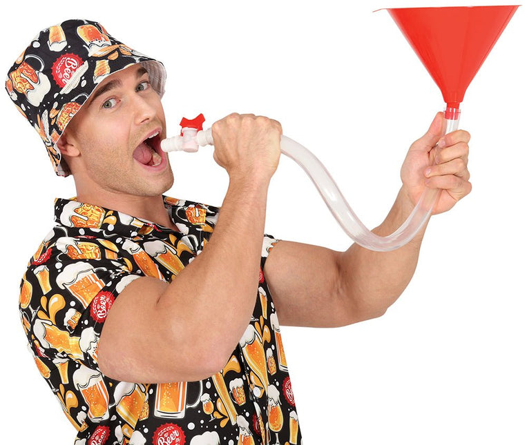 Oranje Drank Trechter 70cm - Partywinkel - 8434077180198