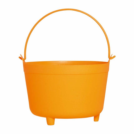 Oranje Halloween Snoep Emmer Happy Halloween 30cm van Fiestas Guirca koop je bij Partywinkel