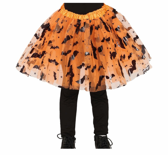 Oranje Halloween Tutu van Fiestas Guirca koop je bij Partywinkel