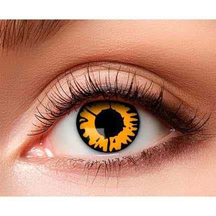 Oranje Kleurlenzen 3Mnd van Boland koop je bij Partywinkel