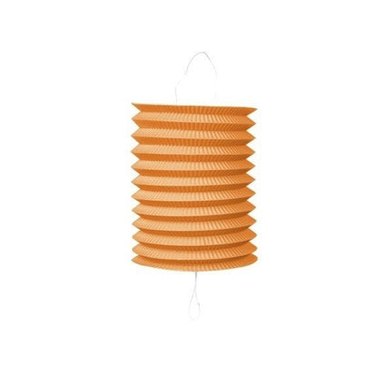 Oranje Lampion Trek 16cm van WeFiesta koop je bij Partywinkel