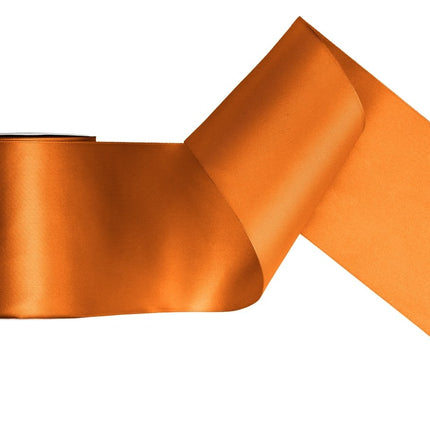 Oranje Lint Satijn 25m van Partydeco koop je bij Partywinkel