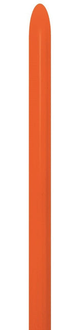 Oranje Modellleerballonnen 2,54Cm Dik 1,52m 50st van Sempertex koop je bij Partywinkel
