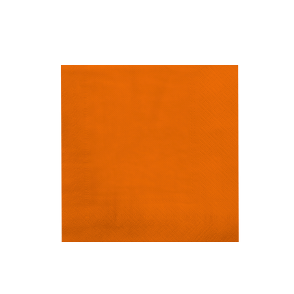 Oranje Servetten 16,5cm 8st van Paper Dreams koop je bij Partywinkel