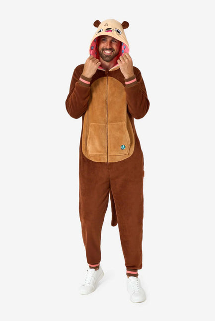 Otter Onesie Heren - Partywinkel - 8720629387611