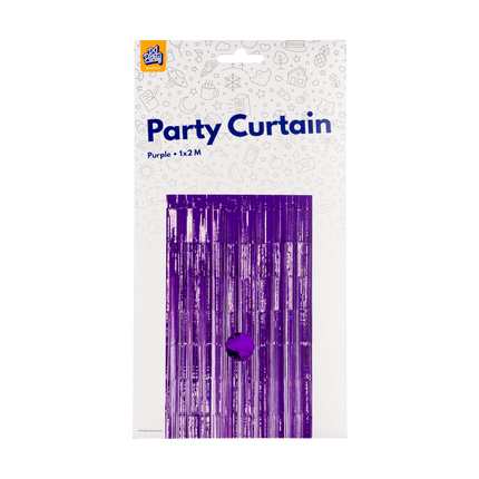 Paars Deurgordijn 2m - Partywinkel - 8716764236648