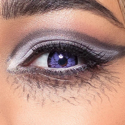 Paars Zwarte Kleurlenzen van Boland koop je bij Partywinkel