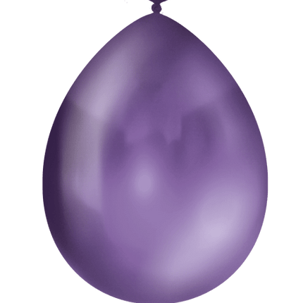 Paarse Ballonnen Metallic 30cm 25st van Paper Dreams koop je bij Partywinkel