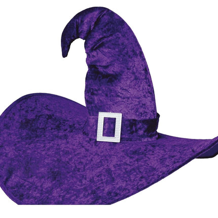 Paarse Hoed Heks Groot van Fiestas Guirca koop je bij Partywinkel