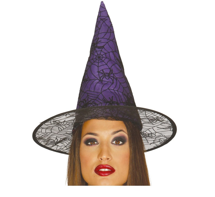 Paarse Hoed Heks Spin van Fiestas Guirca koop je bij Partywinkel