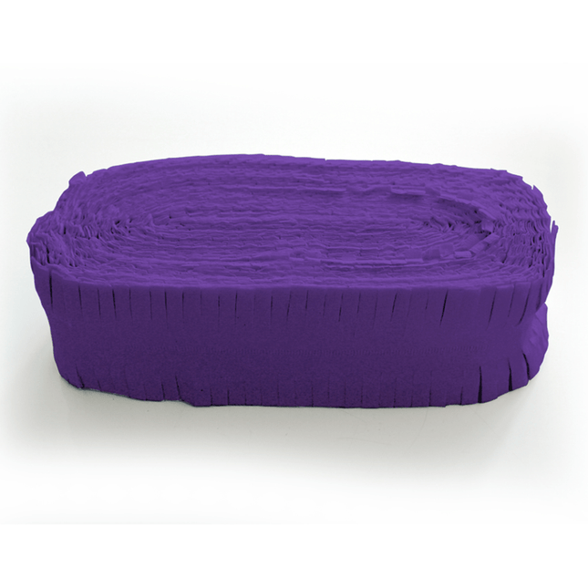 Paarse Slingers Crepe 24m - Partywinkel - 5712735011682