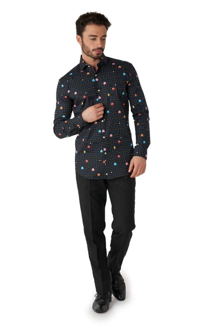 PAC - MAN Overhemd Heren OppoSuits van OppoSuits koop je bij Partywinkel