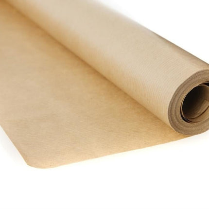 Pakpapier Bruin 10m van Haza Witbaard koop je bij Partywinkel
