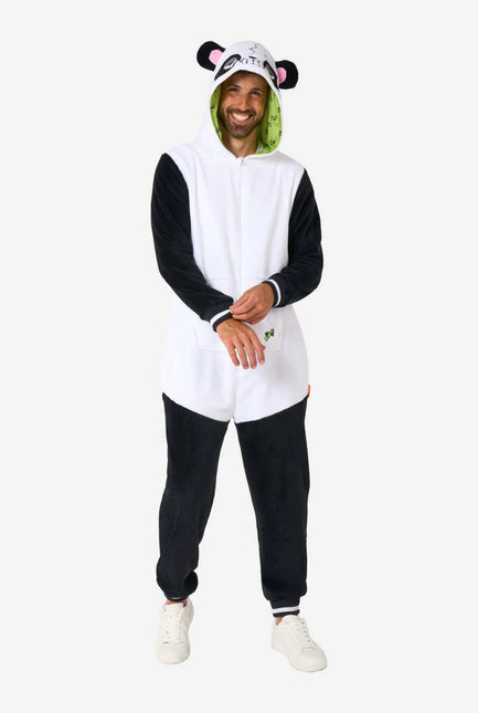 Panda Onesie Zwart Wit - Partywinkel - 8720629387253