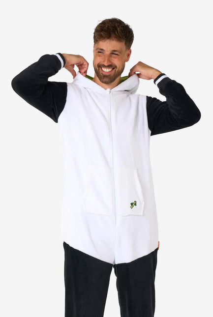 Panda Onesie Zwart Wit - Partywinkel - 8720629387253