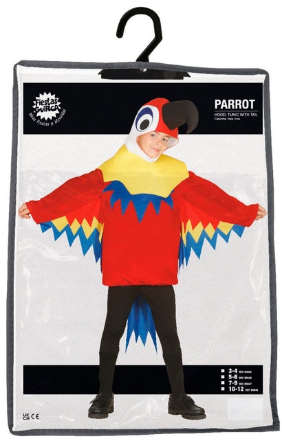 Papegaai Kostuum Kind van Fiestas Guirca koop je bij Partywinkel